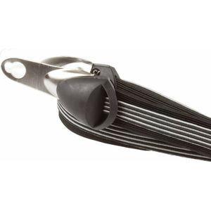 Qibbel Widek e-bike vision through 28" binder zw/zilver uni kaart