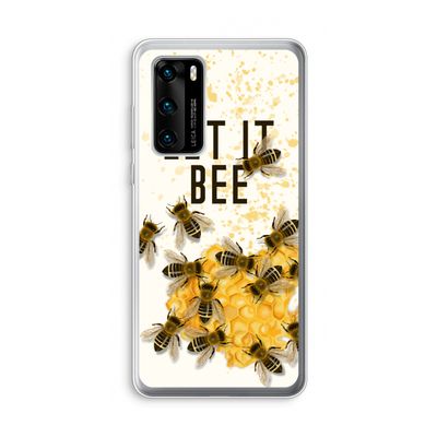 Let it bee: Huawei P40 Transparant Hoesje