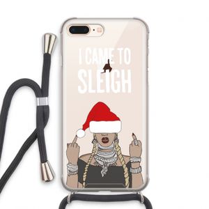 Came To Sleigh: iPhone 7 PLUS Transparant Hoesje met koord