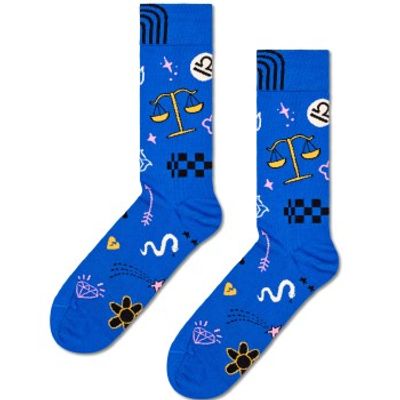 Happy Sock Zodiac Signs Libra Sock * Actie *