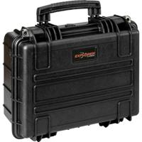 Explorer Cases Outdoor-koffer 3818HL.B black with pick & pluck foam (b x h x d) 38 x 27 x 18 cm Zwart 3818HL.B