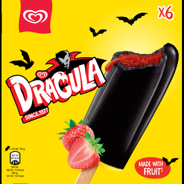Ola IJs Dracula 6 x 54 ml bij Jumbo