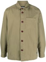 Barbour chemise en coton à poches poitrine - Vert - thumbnail