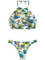 Amir Slama printed bikini - Blanc - thumbnail