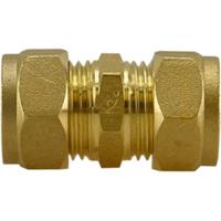 Riko P-901 Messing Knel Rechte Koppeling 10x10