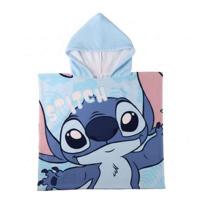 Poncho-Handdoek met Capuchon Stitch Blauw 55 x 77 cm