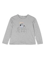 Il Gufo t-shirt à illustration imprimée - Gris - thumbnail