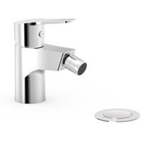 Bidetkraan met handdouche Tres Base | Opbouw | Mengkraan | 1-hendel | Rond | Chroom