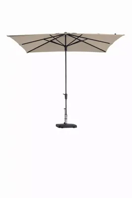 Grote Parasol Syros l280b280 Zonder Volant Ecru van Madison