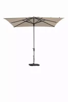 Grote Parasol Syros l280b280 Zonder Volant Ecru van Madison