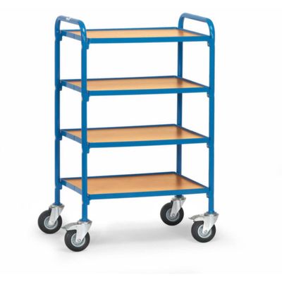 Fetra Hauptartikel 32930 Etagewagen Staal Poedercoating Laadvermogen (max.): 250 kg Stralend blauw (RAL 5007) Fetra Hauptartikel 32930 Etagewagen Staal Poedercoating Laadvermogen (max.): 250 kg Stralend blauw (RAL 5007)