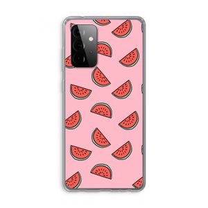 Watermeloen: Samsung Galaxy A72 Transparant Hoesje