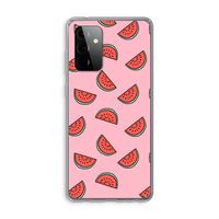 Watermeloen: Samsung Galaxy A72 Transparant Hoesje
