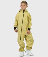 Waterproof Softshell Overall Comfy Dusty Gold Jumpsuit - thumbnail