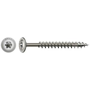 SPAX 257000801205 R 88193 m.Spitze/T-STAR TG Houtschroef 8 mm 120 mm Torx, Binnen-T RVS V2A Roestvast 50 stuk(s)