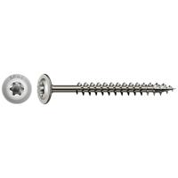 SPAX 257000801205 R 88193 m.Spitze/T-STAR TG Houtschroef 8 mm 120 mm Torx, Binnen-T RVS V2A Roestvast 50 stuk(s)
