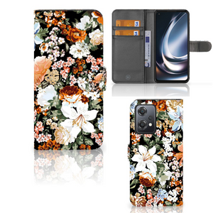 Hoesje voor OnePlus Nord CE 2 Lite Dark Flowers