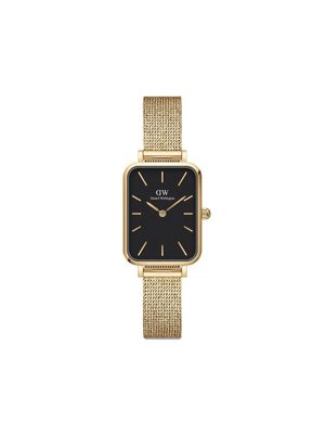 Daniel Wellington montre Quadro Pressed Evergold - Noir
