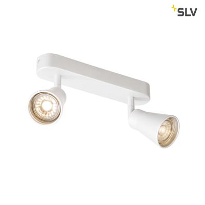 SLV PlafondspotAvo 2-lichts wit - 1000890