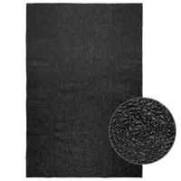 VidaXL Vloerkleed zizur binnen en buiten 160x230cm jute look antraciet
