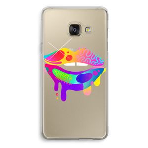 Lip Palette: Samsung Galaxy A3 (2016) Transparant Hoesje