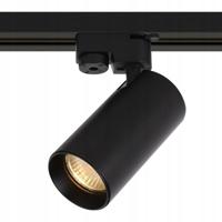 LED Railarmatuur TANGI - 1 fase - vervangbare GU10 Spot - Zwart