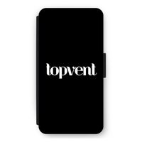 Topvent Zwart: iPhone 11 Pro Max Flip Hoesje