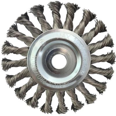 KS TOOLS Round brush w.bore 22,2 ks-tools 125x14mm steel