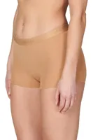 Microfiber 2-pak dames boxershort Young - Vrouwen ondergoed - onderbroek - wit, zwart