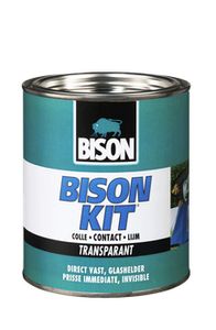 Bison Kit Transparant Tin 750Ml*6 Nlfr - 1302151 - 1302151