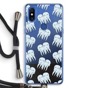 Octopussen: Xiaomi Mi Mix 3 Transparant Hoesje met koord