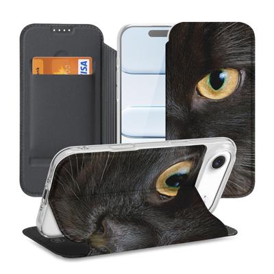Apple iPhone Air | Book Case | Zwarte Kat