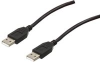 Valueline CABLE-140HS USB-kabel 1,8 m 2.0 USB A Zwart - thumbnail
