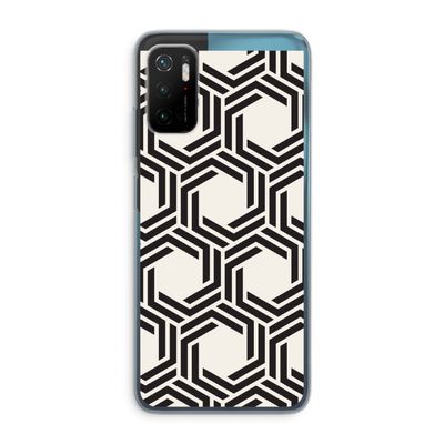 Geometrisch patroon: Xiaomi Poco M3 Pro 5G Transparant Hoesje