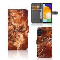 Samsung Galaxy A04s | Samsung Galaxy A13 5G | Bookcase | Marmer Bruin