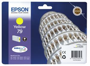 Epson Tower of Pisa Singlepack Yellow 79 DURABrite Ultra Ink