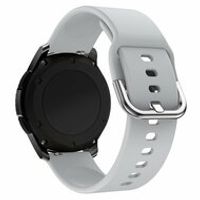 Siliconen sportband - Grijs - Samsung Galaxy Watch - 46mm / Samsung Gear S3 - thumbnail