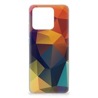 Xiaomi Redmi 10C TPU Hoesje Polygon Color