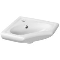 Xellanz Trevi Hoekfontein 35x35x15 cm - Glanzend Wit Keramiek