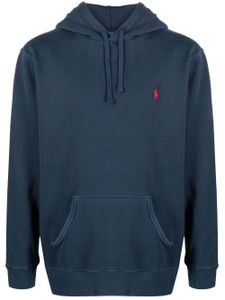 Polo Ralph Lauren hoodie à logo brodé - Bleu