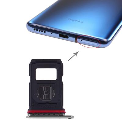 SIM-kaart lade + SIM-kaart lade voor OnePlus 7 Pro (grijs)