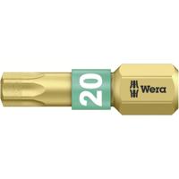 Wera 867/1 BDC TX20X25 05 066104 001 Torx-bit T 20 Gereedschapsstaal Gelegeerd, Diamant gecoat D 6.3 1 stuk(s)