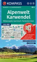 Wandelkaart 6 Alpenwelt - Karwendel | Kompass Wandelkaart 6 Alpenwelt - Karwendel | Kompass
