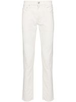 Polo Ralph Lauren pantalon en velours côtelé à coupe slim - Blanc