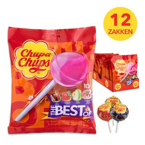 Chupa Chups Chupa Chups - Best Off 10 Lollies 12 Stuks