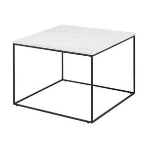 Lisomme Nina marmeren salontafel wit - 60 x 60 cm