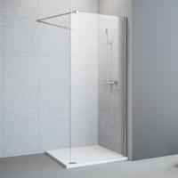 Douchewand BWS Highrise 100x225 cm Nano chroom Verhoogd Boss & Wessing