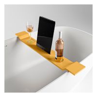 Mondiaz EASY badplank solid surface 86 cm kleur Ocher