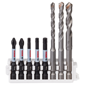 Bosch Accessoires Steen/betonboren | Hex-9 Cer | 5,6,8 mm | Impact Bit 50 mm | 8-delig - 2608577145