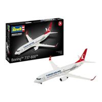 Revell modelbouwpakket - boeing 737-800 turkish airlines 1:144 - 63dlg.